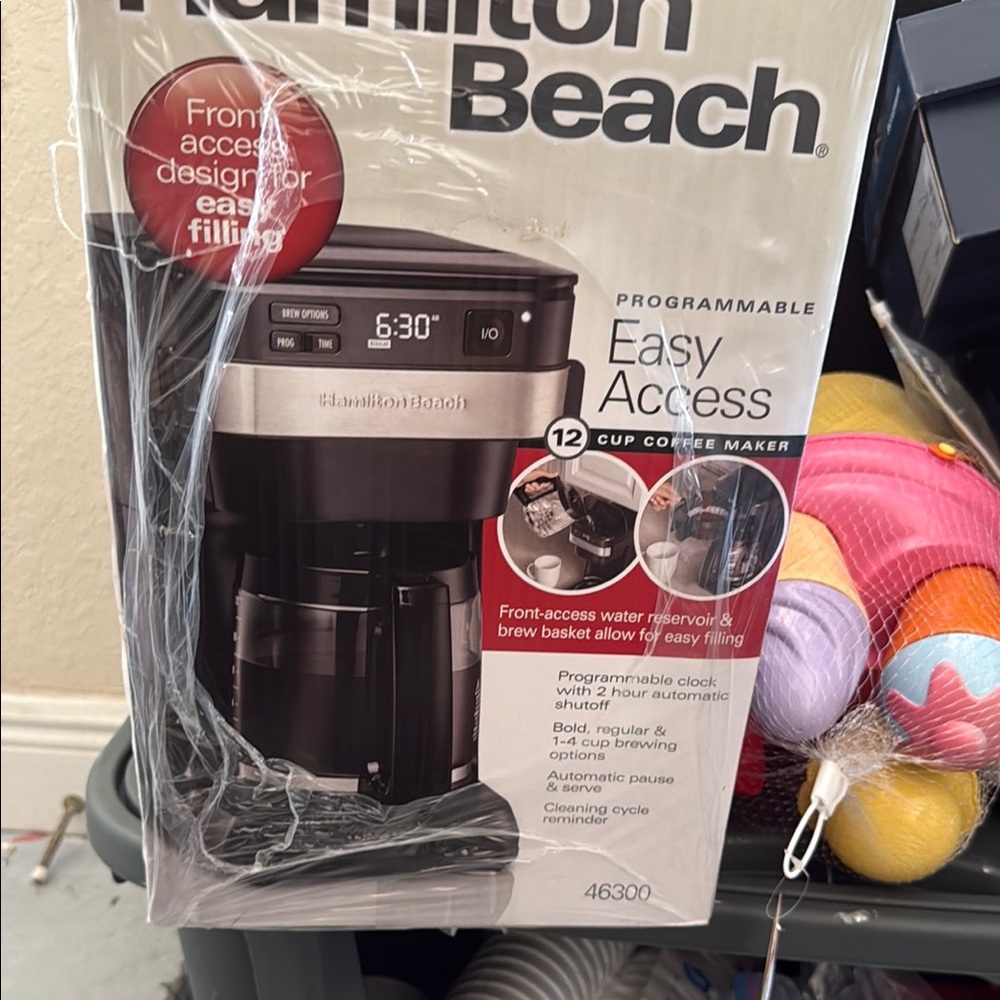 Hamilton Beach Easy Access Coffee Maker - Black - Picture 7 of 13